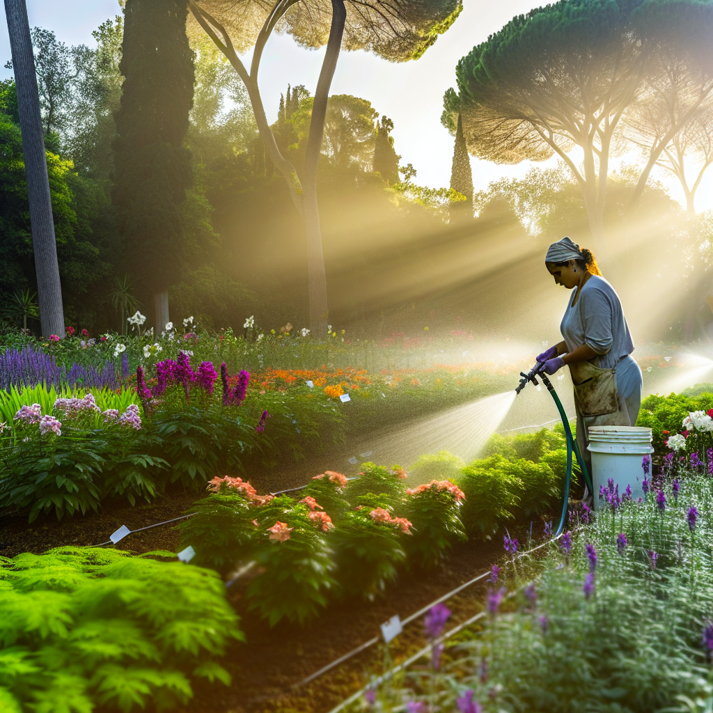 Vijf essentiële tips voor een effectieve tuinbesproeiing